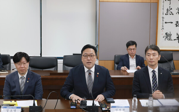 김병환 금융위원장이 2024년 12월 9일 오전 서울 종로구 정부서울청사에서 개최된 금융상황 점검회의에서 발언하고 있다./사진=금융위원회