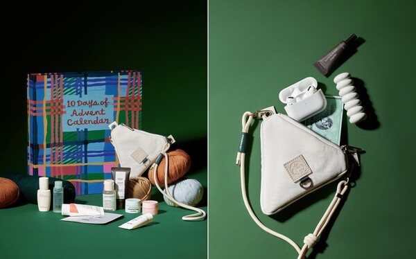 2024 Winter 아모레 세일 페스타 어드밴트 캘린더 연출 이미지. /아모레퍼시픽