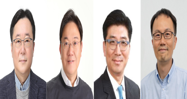 (왼쪽부터) 현대자동차 이승조 부사장, 김창환 부사장, 구자용 부사장, 한동희 부사장./사진=현대차그룹