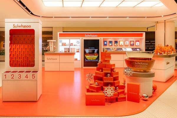설화수 자음생크림 팝업스토어 롯데백화점 인천점. /아모레퍼시픽