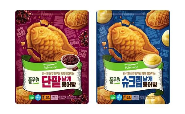 풀무원 날개붕어빵 2종. /2024.12.17.풀무원