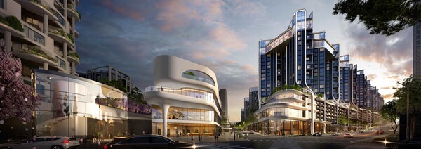 래미안 글로우힐즈 한남 파인트리 아케이드. /2024.12.19 삼성물산