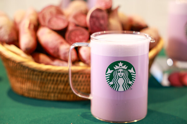 ‘해남 찐 고구마 라떼’ / 사진=스타벅스 코리아