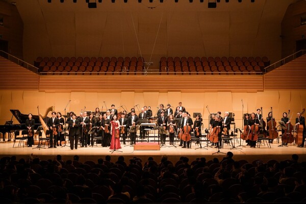 2024년 2월 25일 경기도 성남아트센터에서 진행된 한미약품 제10회 빛의소리나눔 콘서트. /한미사이언스