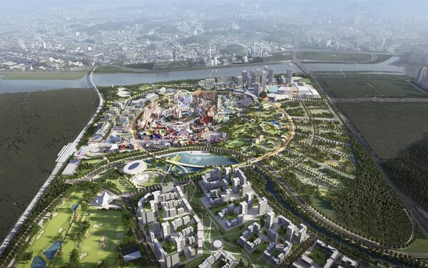 '화성국제테마파크 복합개발사업 ‘스타베이 시티’ 조감도./2024.12.30.신세계화성