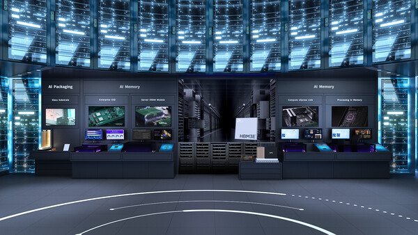 2025년 1월 7일부터 미국 라스베이거스에서 열리는 CES22025 현장에 꾸려질 SK하이닉스 전시관 조감도./이미지=SK하이닉스