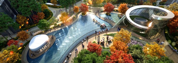 현대건설이 한남4구역에 선보이는 '크리스탈레이크'. /2025.1.3 현대건설