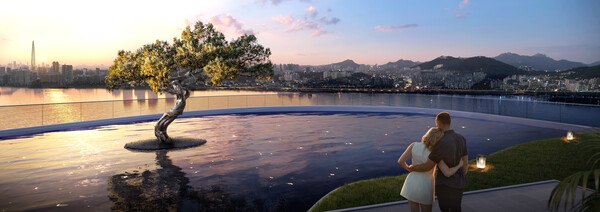 현대건설이 한남4구역에 선보이는 '인피니티라운지'. /2025.1.3 현대건설