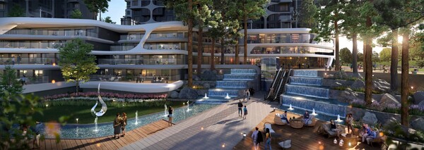 현대건설이 한남4구역에 선보이는 '그랜드워터테라스'. /2025.1.3 현대건설