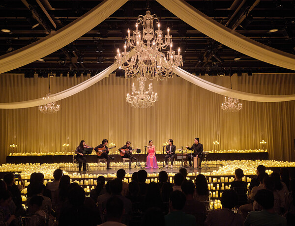 2025년 명절, 서울신라호텔 다이너스티홀에서 진행된 공연 모습 /호텔신라