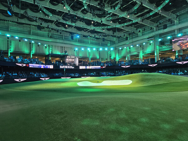 'TGL' 경기장 전경./사진=제네시스