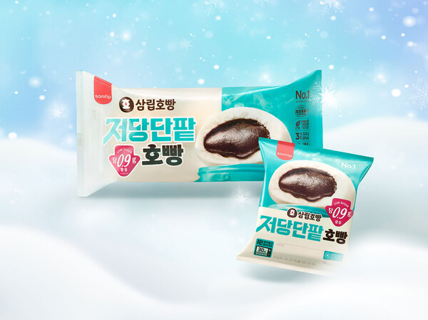 삼립은 당 함량을 0.9g(호빵 1개 기준)으로 일반 제품 대비 90% 이상 줄인 '저당 단팥호빵'을 출시했다./사진=삼립.