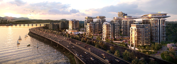 한남4구역(디에이치 한강) 조감도. /2025.1.10 현대건설