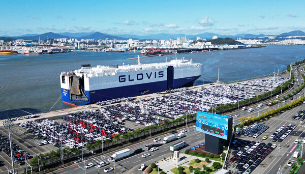 현대차 울산공장 수출선적부두./사진=현대차