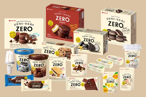 제로 제품 19종 / 사진=롯데웰푸드