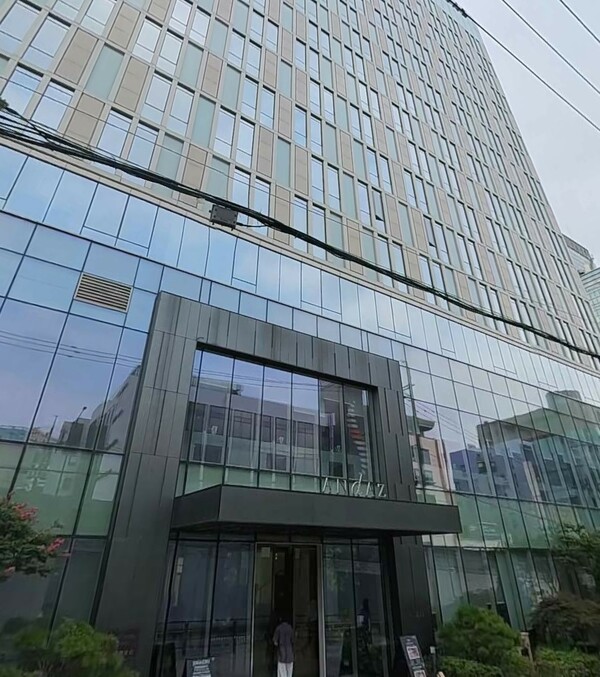 안다즈 서울 강남 전경. /2025.1.14 카카오 지도 캡쳐