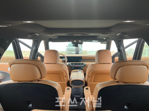 '디 올 뉴 팰리세이드' 실내./사진=김지훈 기자