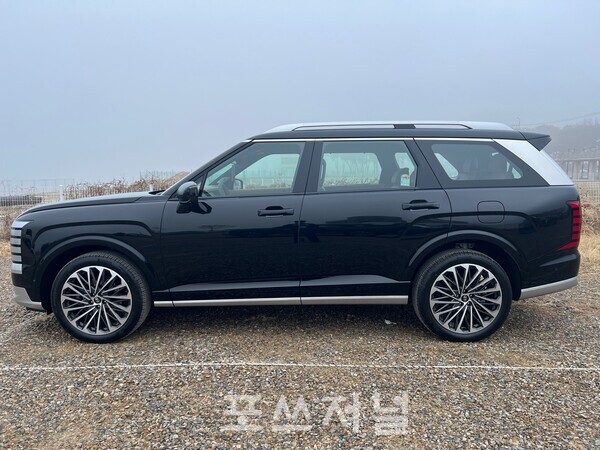 '디 올 뉴 팰리세이드' 측면./사진=김지훈 기자