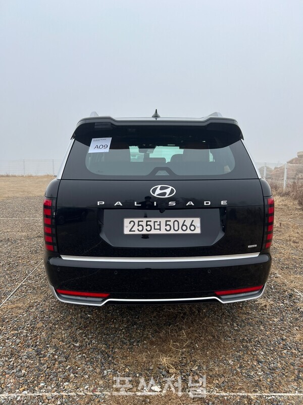 '디 올 뉴 팰리세이드' 후면부./사진=김지훈 기자