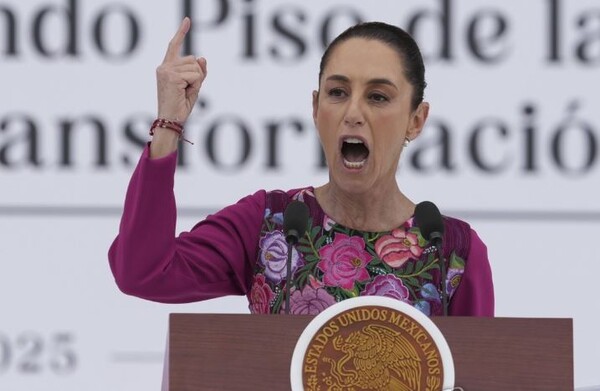 클라우디아 셰인바움 멕시코 대통령./AP연합