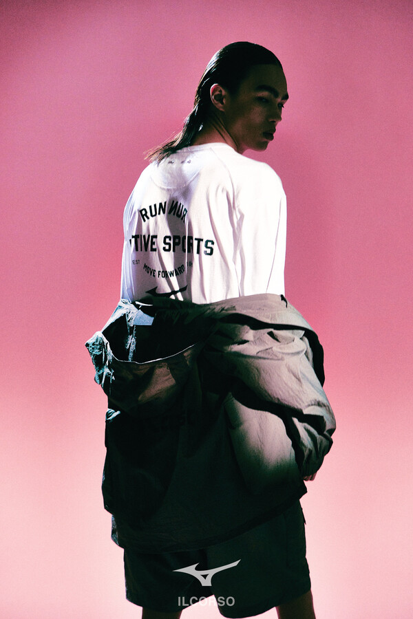 일꼬르소와 미즈노가 협업한 S/S 컬렉션 /2025.2.5.LF