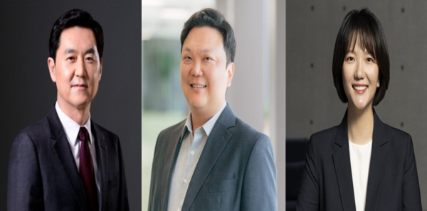 (왼쪽부터) 전경훈 삼성전자 디바이스경험(DX)부문 최고기술책임자(CTO) 겸 삼성리서치 연구소장(사장), 김유철 LG AI연구원 전략부문장, 최수연 네이버 대표./사진=각 사