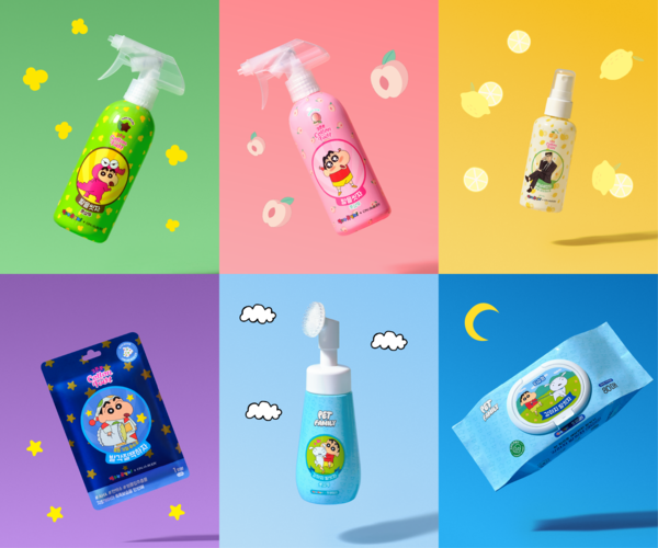 발을씻자와 짱구는 못말려 콜라보 에디션 /2025.2.10.LG생활건강