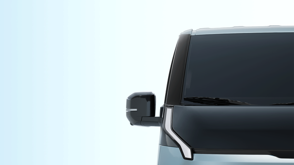 기아가 ‘2025 기아 EV 데이’에서 최초 공개할 예정인 ▲더 기아 EV4 ▲더 기아 PV5 ▲더 기아 콘셉트 EV2 등 신차 2종과 콘셉트카 1종의 티저 이미지와 영상을 2025년 2월 13일 공개했다. 사진은 더 기아 PV5 티저./사진=기아.