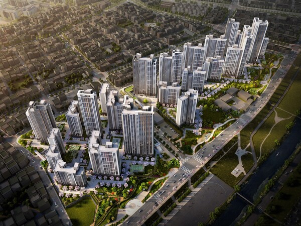 힐스테이트 어울림 청주사직 조감도. /2025.2.18 현대건설