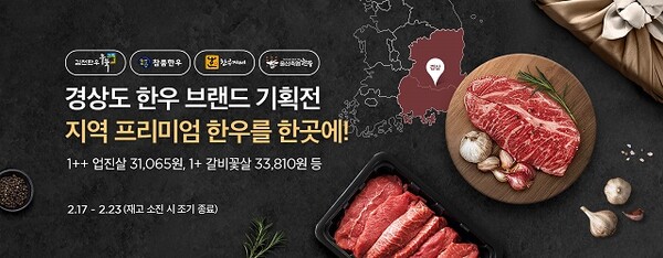 '경상도 한우 브랜드 기획전' / 이미지=농협