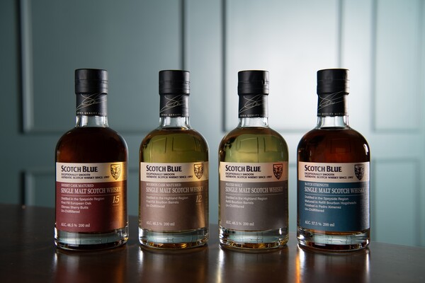 스카치블루 싱글몰트 컬랙션 / 사진=롯데칠성음료