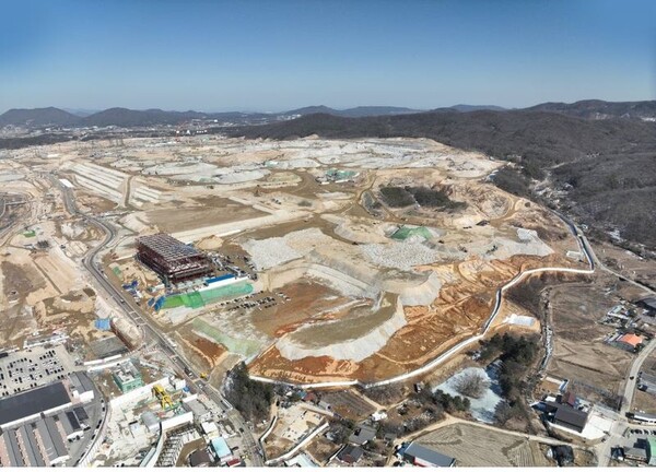 SK하이닉스 용인 반도체 클러스터 1기 팹 건설 현장./2025.2.25.SK하이닉스