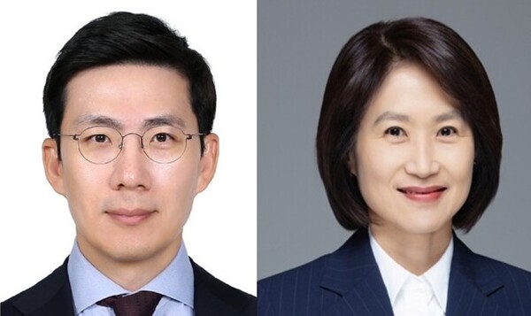 서창우 롯데미래전략연구소 대표(왼쪽), 김덕희 대홍기획 대표./롯데