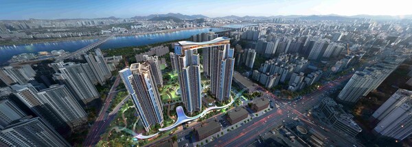 첨부.1 래미안 헤리븐 반포 조감도./2025.2.27.삼성물산