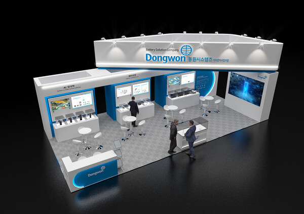 동원시스템즈 ‘인터배터리 2025’ 부스 조감도 / 이미지=동원그룹