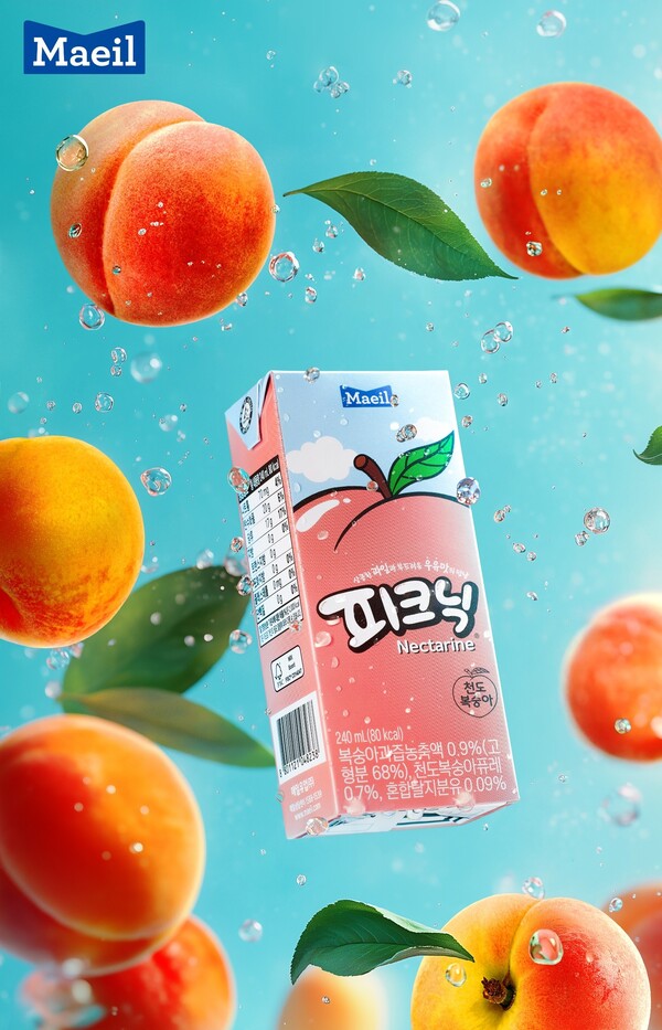 피크닉 천도복숭아 / 이미지=매일유업