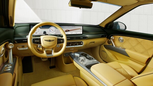 제네시스 GV60 부분변경 모델 내장./사진=제네시스