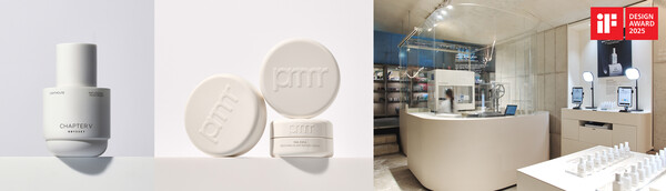 (좌측부터) 오딧세이 챕터 파이브, 프리메라 나이아시카 크림&쿠션, 커스텀미 비스포크 에센스 서비스