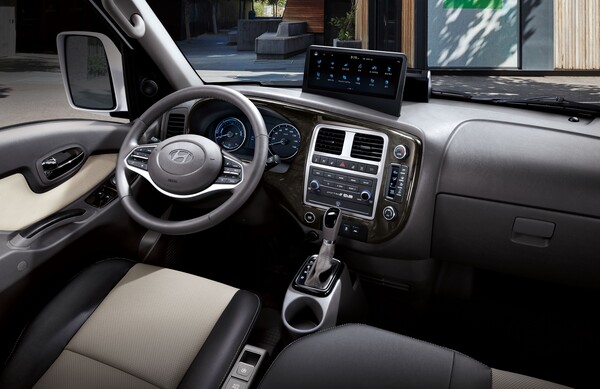 현대차 '2025 포터 II 일렉트릭' 내장./사진=현대차