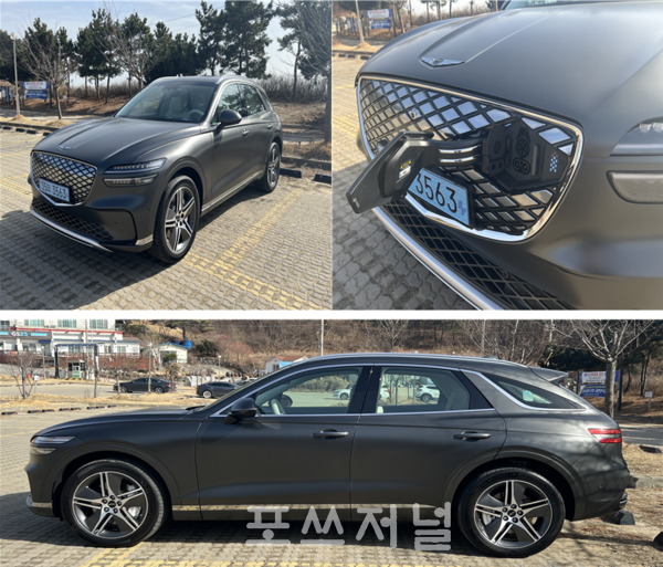 제네시스 'GV70 전동화 부분변경 모델' 외관./2025.3.13. 사진=김지훈 기자