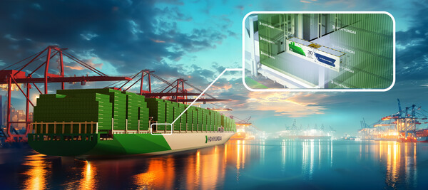 3D프린팅 디지털 워크샵이 적용된 컨테이너선 조감도. /2025.3.17 HD현대