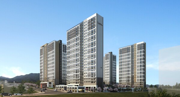 부산 장안지구 우미 린 프리미어 투시도. /2025.3.17 우미건설