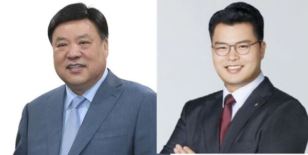서정진 셀트리온그룹 회장(왼쪽), 서진석 셀트리온 경영사업부 대표이사.