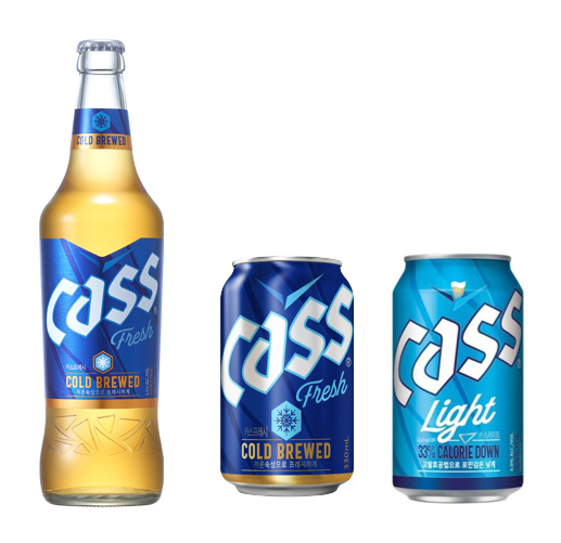 오비맥주 카스 라인업 / 사진제공=오비맥주