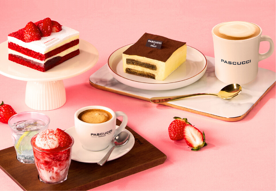 파스쿠찌 커피·디저트 페어링 메뉴 이미지. 2025.3.27./사진=SPC그룹
