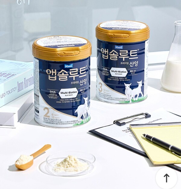 쿠팡에서 인기를 끌고 있는 매일유업의 앱솔루트 플래티넘 산양분유./사진=쿠팡