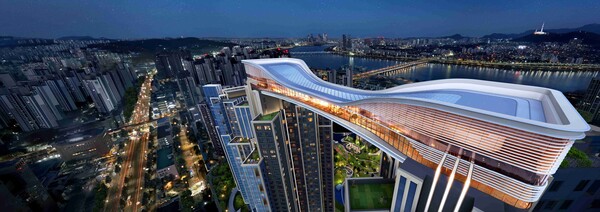 래미안 헤리븐 반포 스카이브릿지./2025.3.30.삼성물산