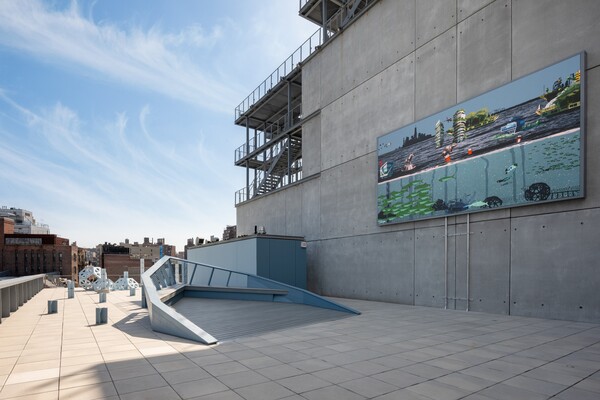 ‘현대 테라스 커미션: 마리나 저코우: The River is a Circle’ 展 전시 전경./출처=Filip Wolak