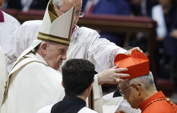 유흥식 추기경 서임식./2022.8.27.연합