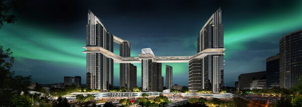 더 라인 330(THE LINE 330) 스카이라인 커뮤니티 조감도. /2025.4.25 HDC현대산업개발